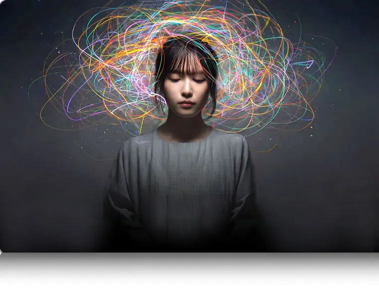 周波数の乱れのイメージ