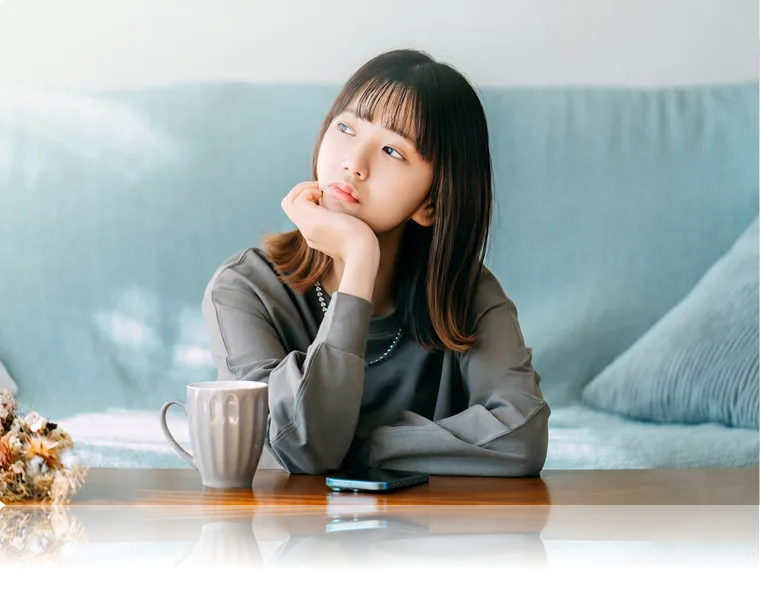 悩むイメージ