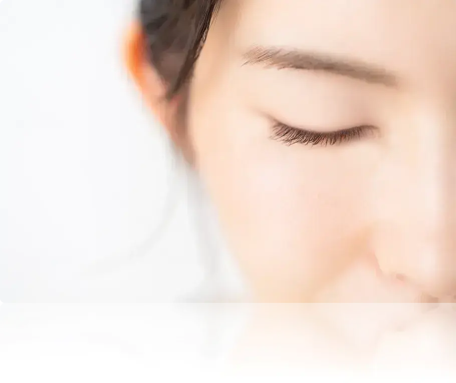 目の疲れをリリースするイメージ